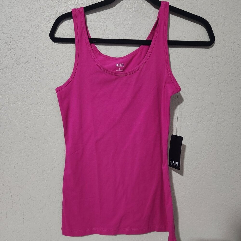 Ana Tank Top Womens Small Pink new